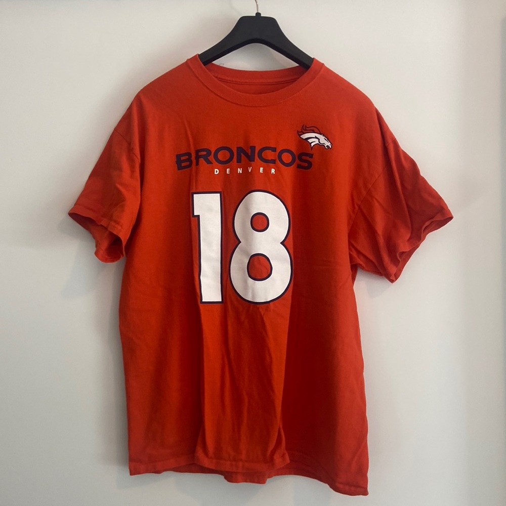 Peyton manning broncos tee XL orange